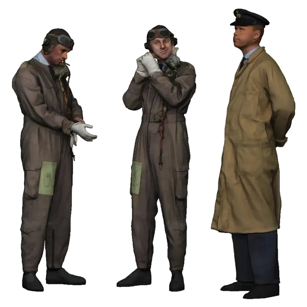 50410-072 1:72 Scale RAF Through the Ages - RAF Late 40s/1950s Pilots