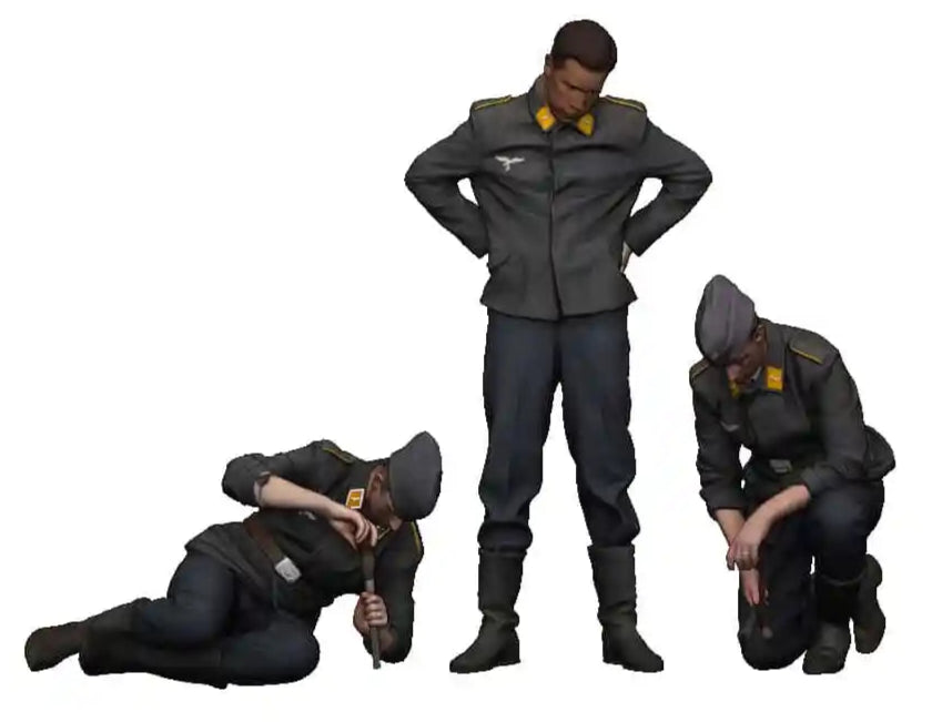 1:72 Scale World War Two - Luftwaffe Ground Crew