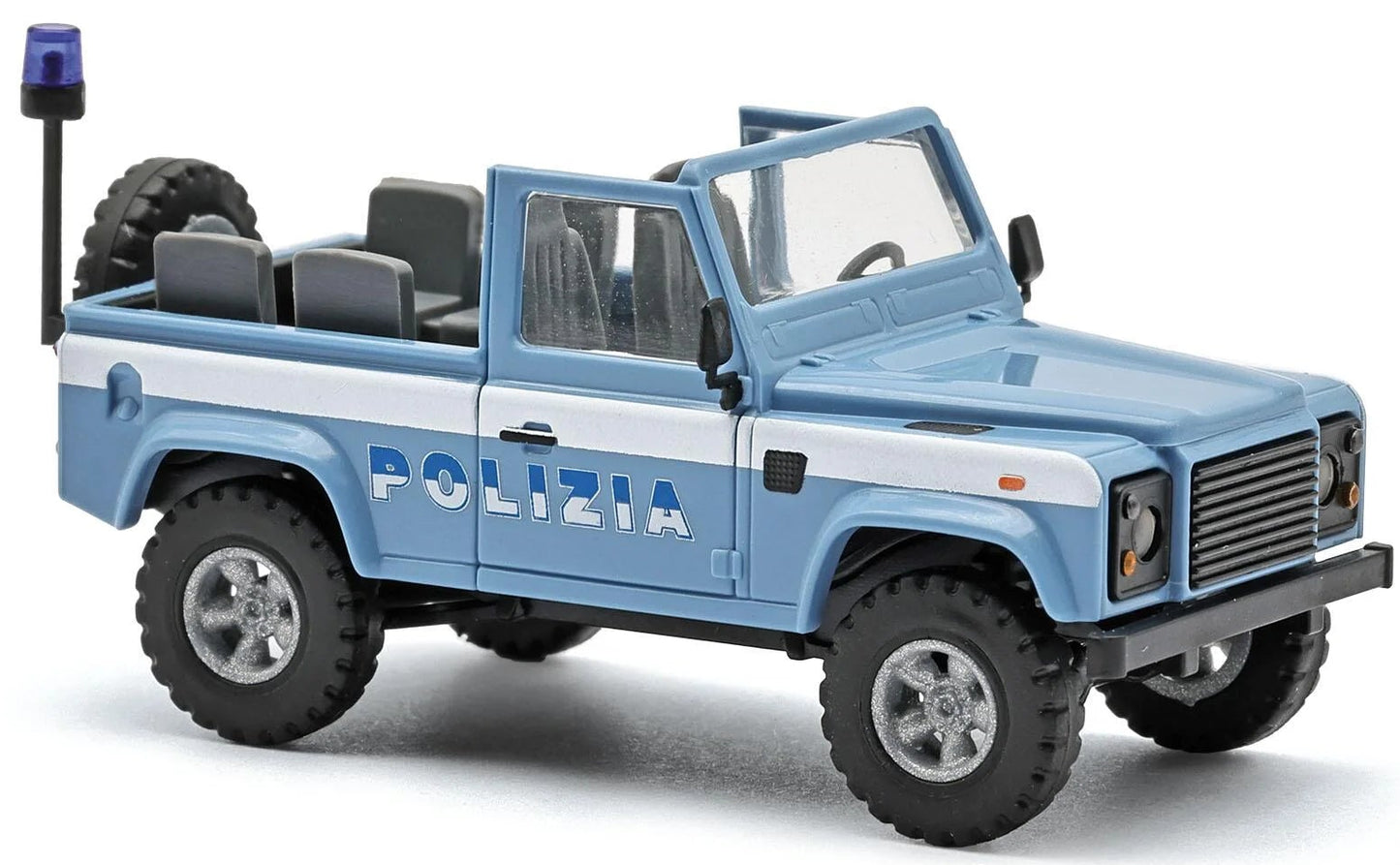 BUS54397 Land Rover Defender 90 offen, Police