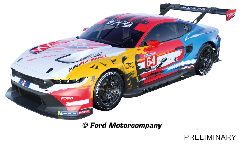 Carrera Evolution Ford Mustang GT3 "Champion Spirit, No.64"