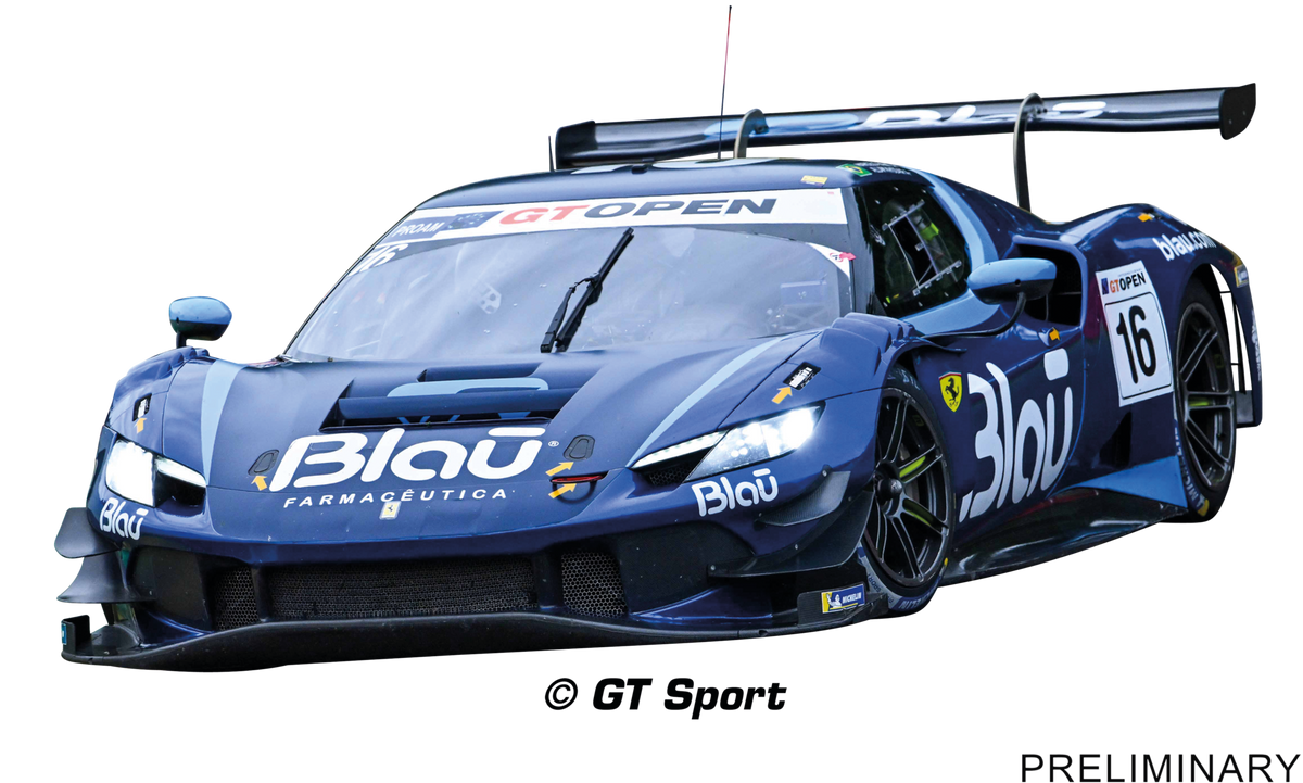 Carrera Ferrari 296 GT3 "AF Corse, No.16"