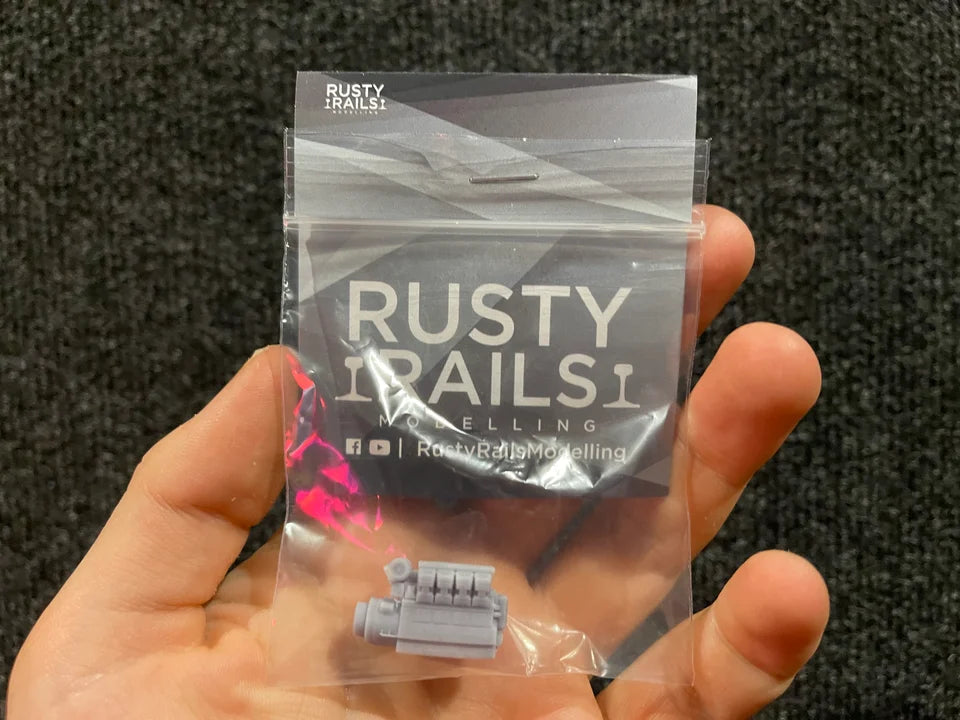 N Gauge Class 20 Engine (Single Pack) - Unpainted Model Kit