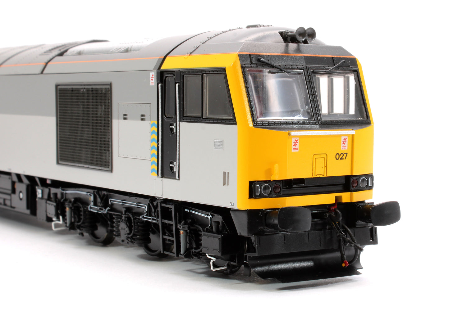 Class 60 027 “Joseph Banks” Triple Grey Petroleum Diesel Electric Locomotive