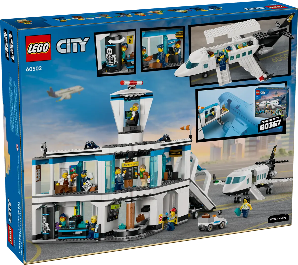 Lego City Airport with Airplane - 60502