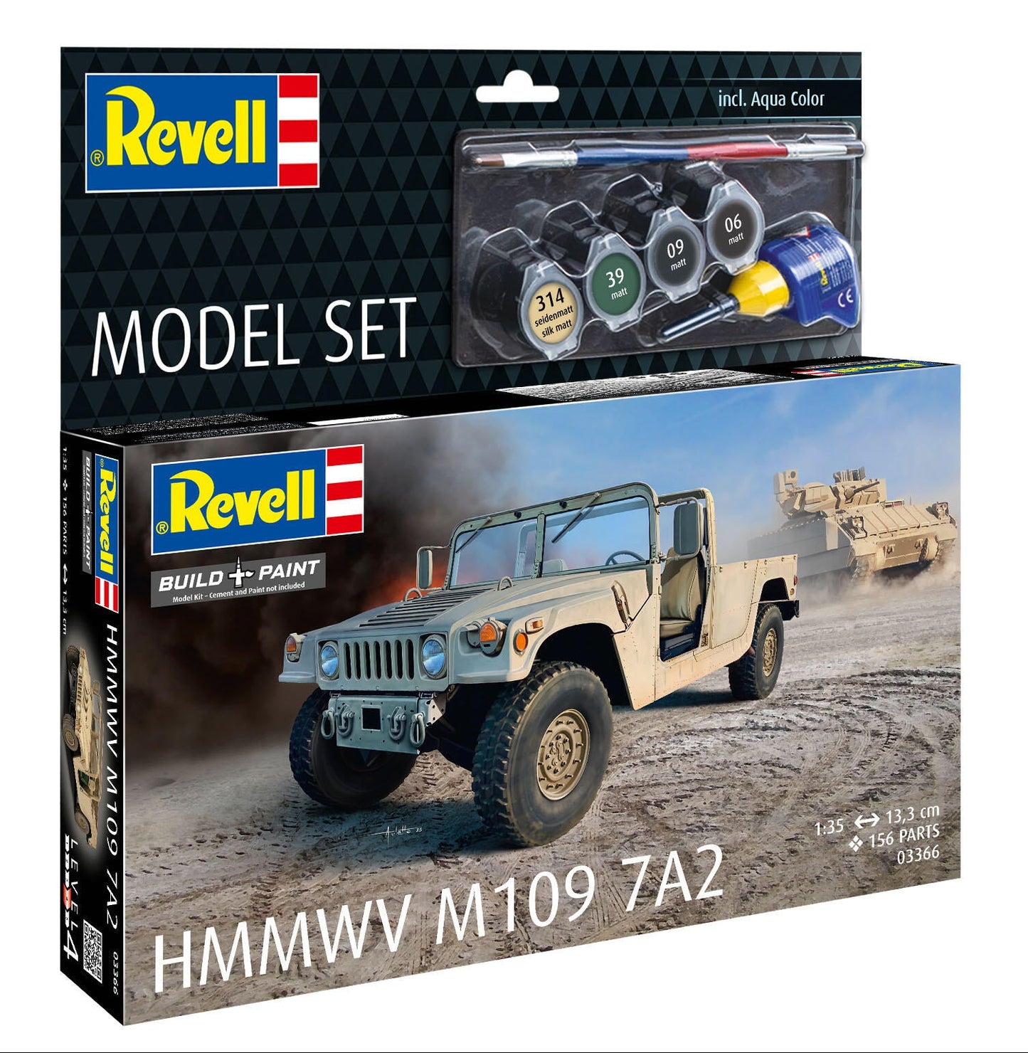 Model Set HMMWV M1097A2 Model Kit
