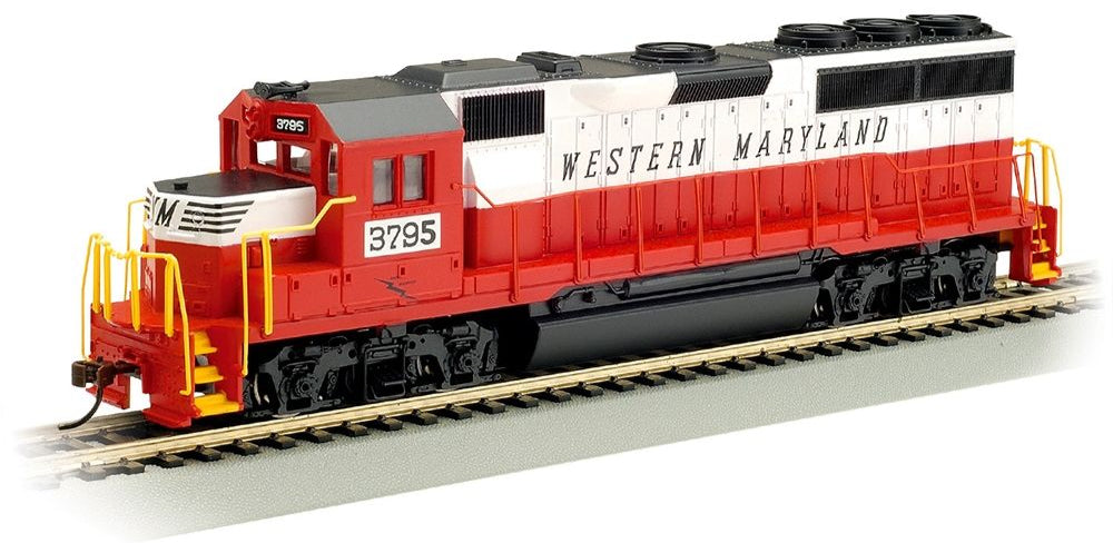 GP40 - Western Maryland #3795 Diesel Locomotive