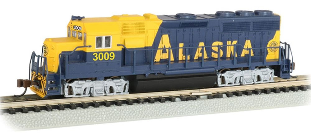 EMD GP40 - Alaska #3009 (With Dynamic Brakes) Diesel Locomotive