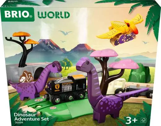 36094 BRIO World Railway Set Dinosaur Adventure Set