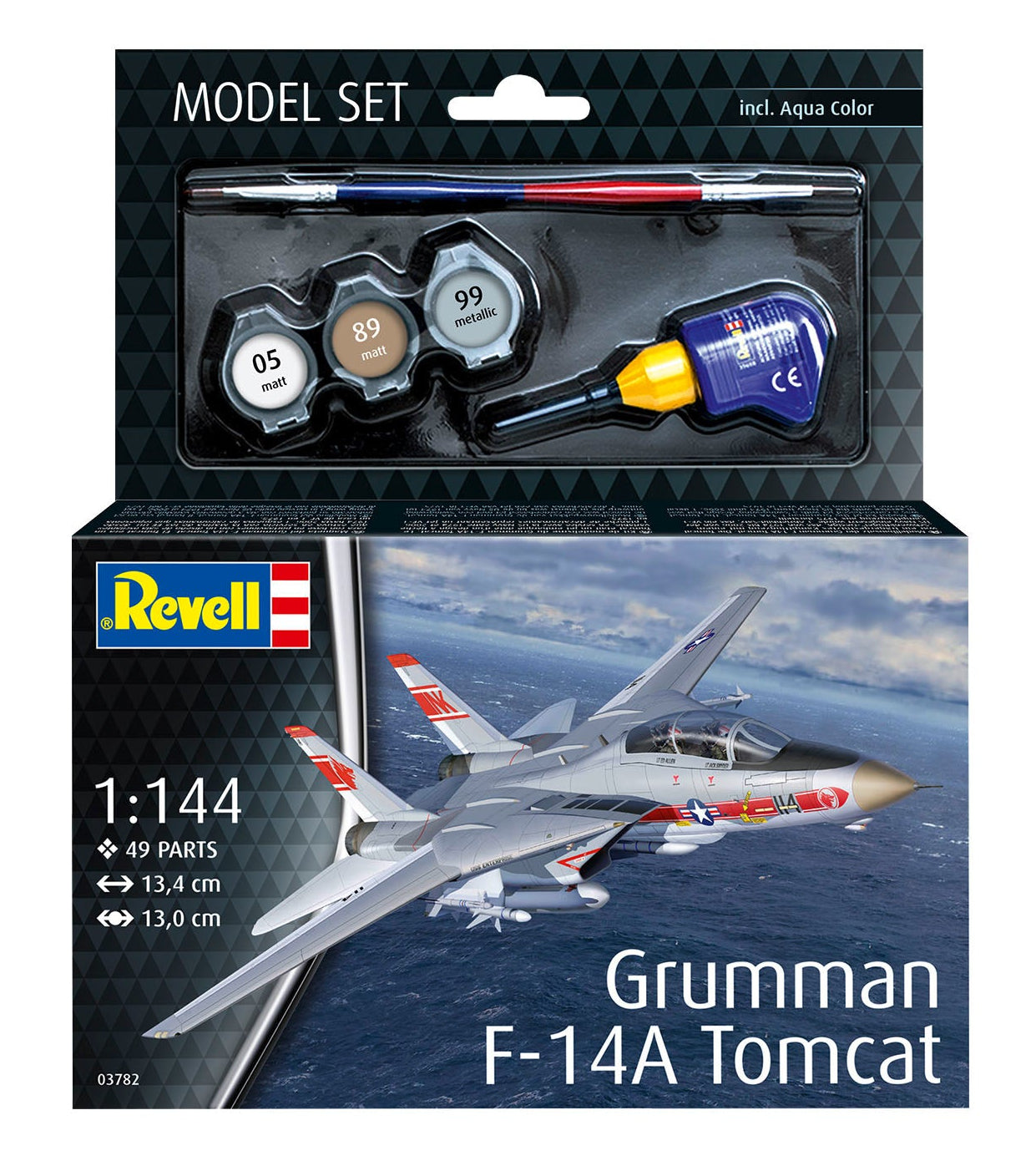 63782 Model Set Grumman F-14A Tomcat Model Kit