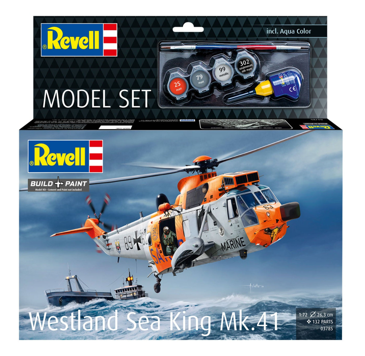 63785 Model Set Westland Sea King Mk. 41 Model Kit