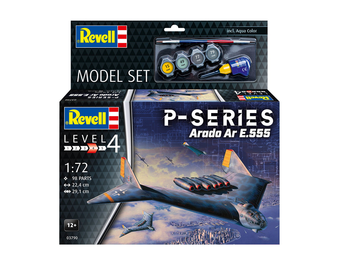63790 Model Set Arado Ar E.555 - P-Series