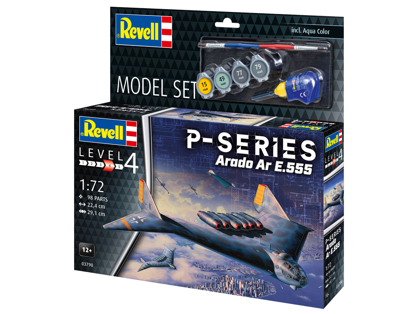 Model Set Arado Ar E.555 - P-Series