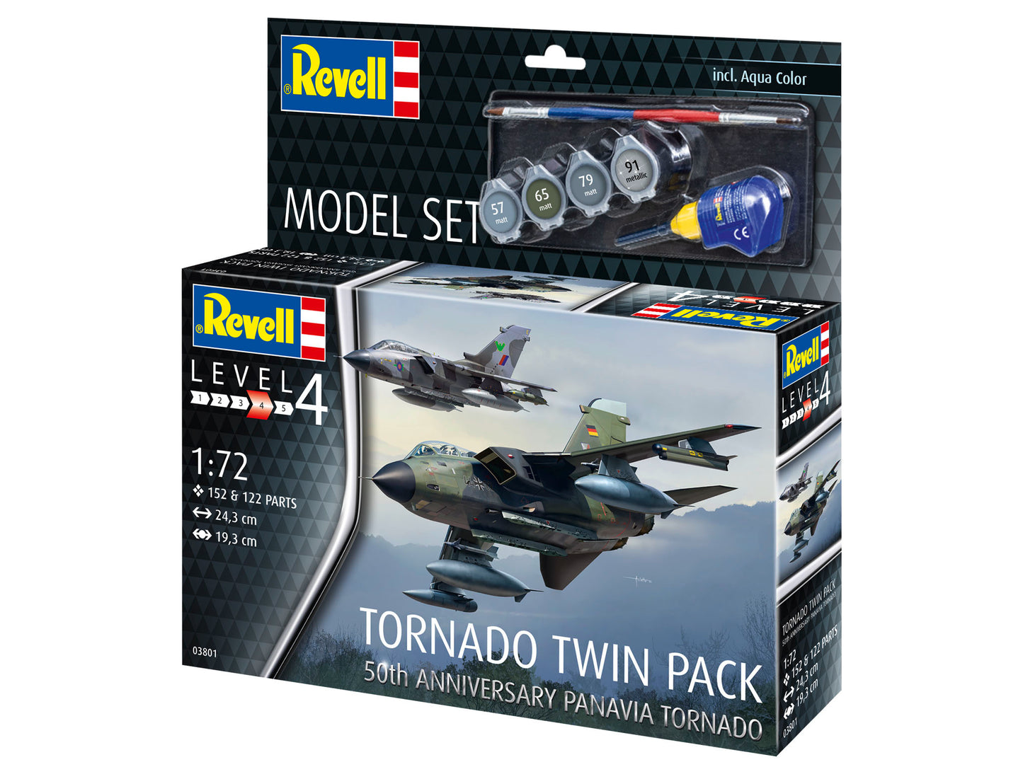 Model Set Tornado 50th Anniversary Twinpack Model Kit