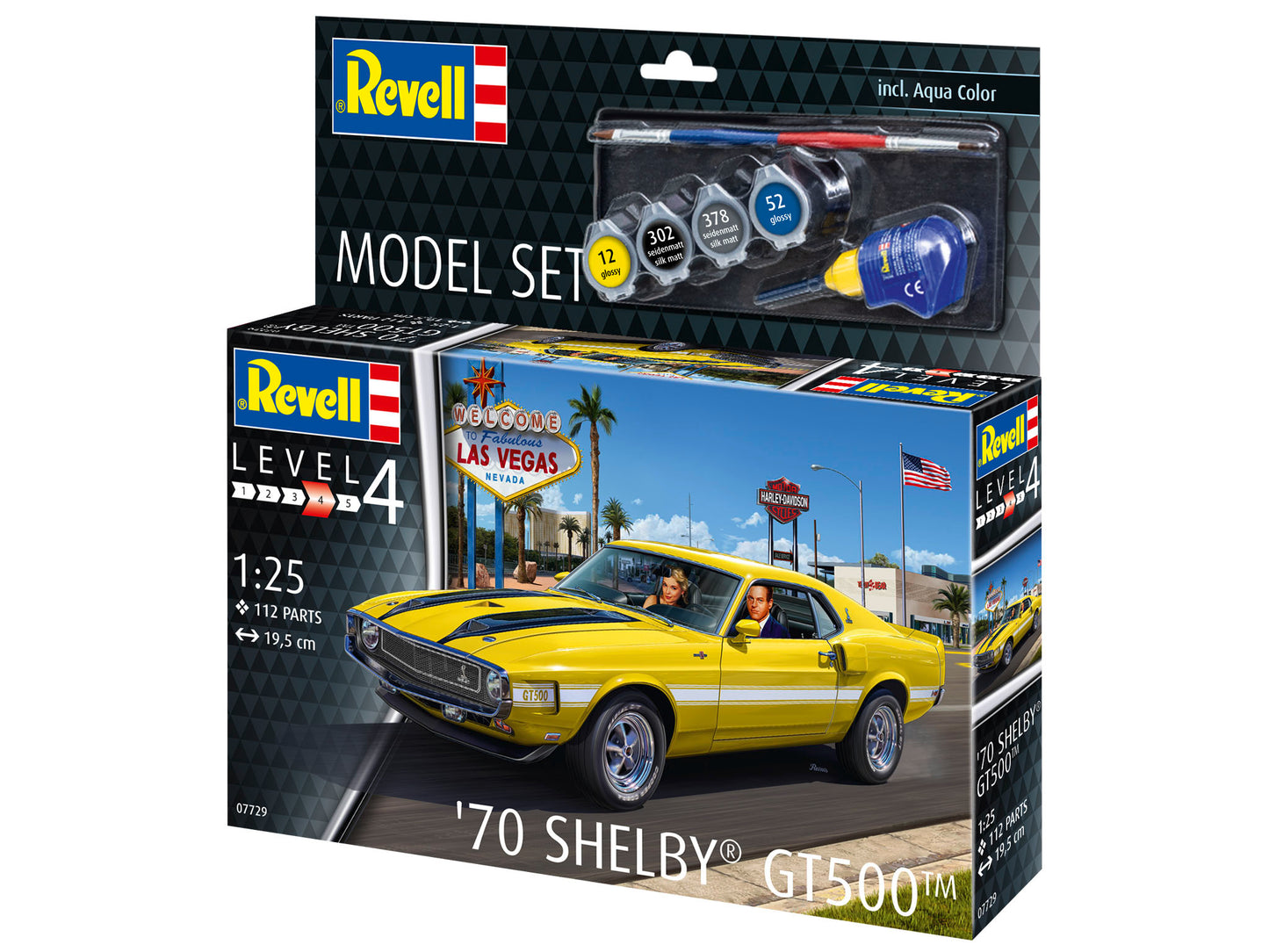 Model Set '70 Shelby Mustang GT500 Model Kit