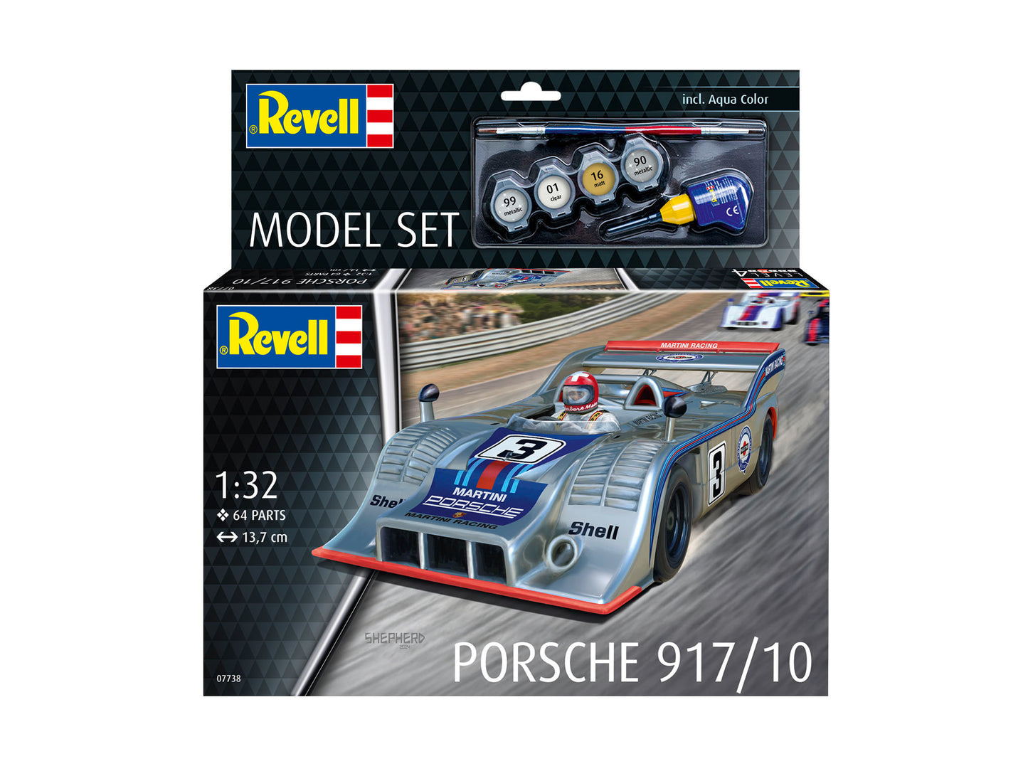 67738 Model Set Porsche 917-10 Model Kit