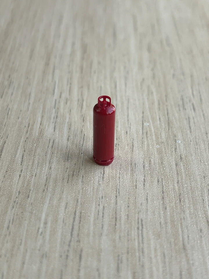 OO Gauge Gas Bottles (Pack of 10) - Unpainted