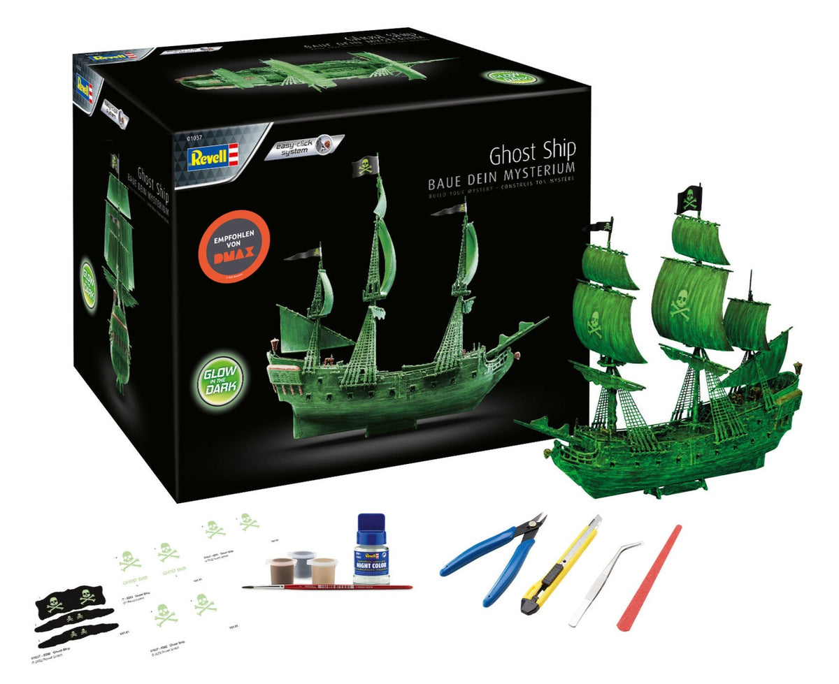 Revell 01037 Advent Calendar Ghost Ship easy click Model Kit Rails revell-01037-advent-calendar-ghost-ship-easy-click-model-kit-rails