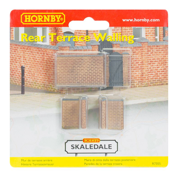 Skaledale Rear Victorian Terrace House Garden Walli