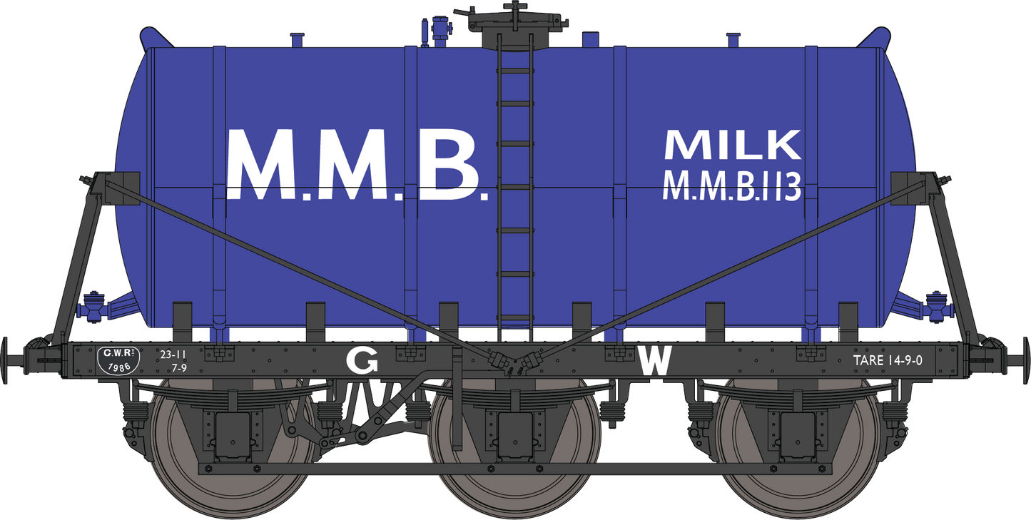 2F-031-031 6 Wheel Milk Tanker Milk Marketing Board (MMB) 113
