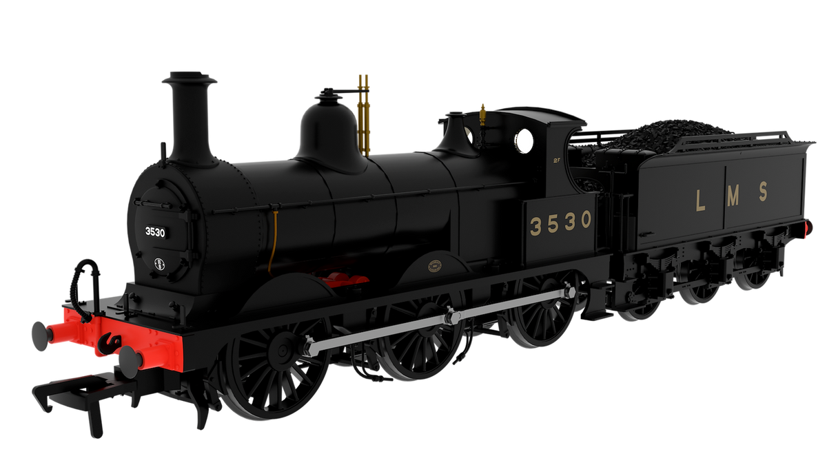 837014 MR Class M 0-6-0 - No.3530 LMS (post-1936) Black Steam Locomotive