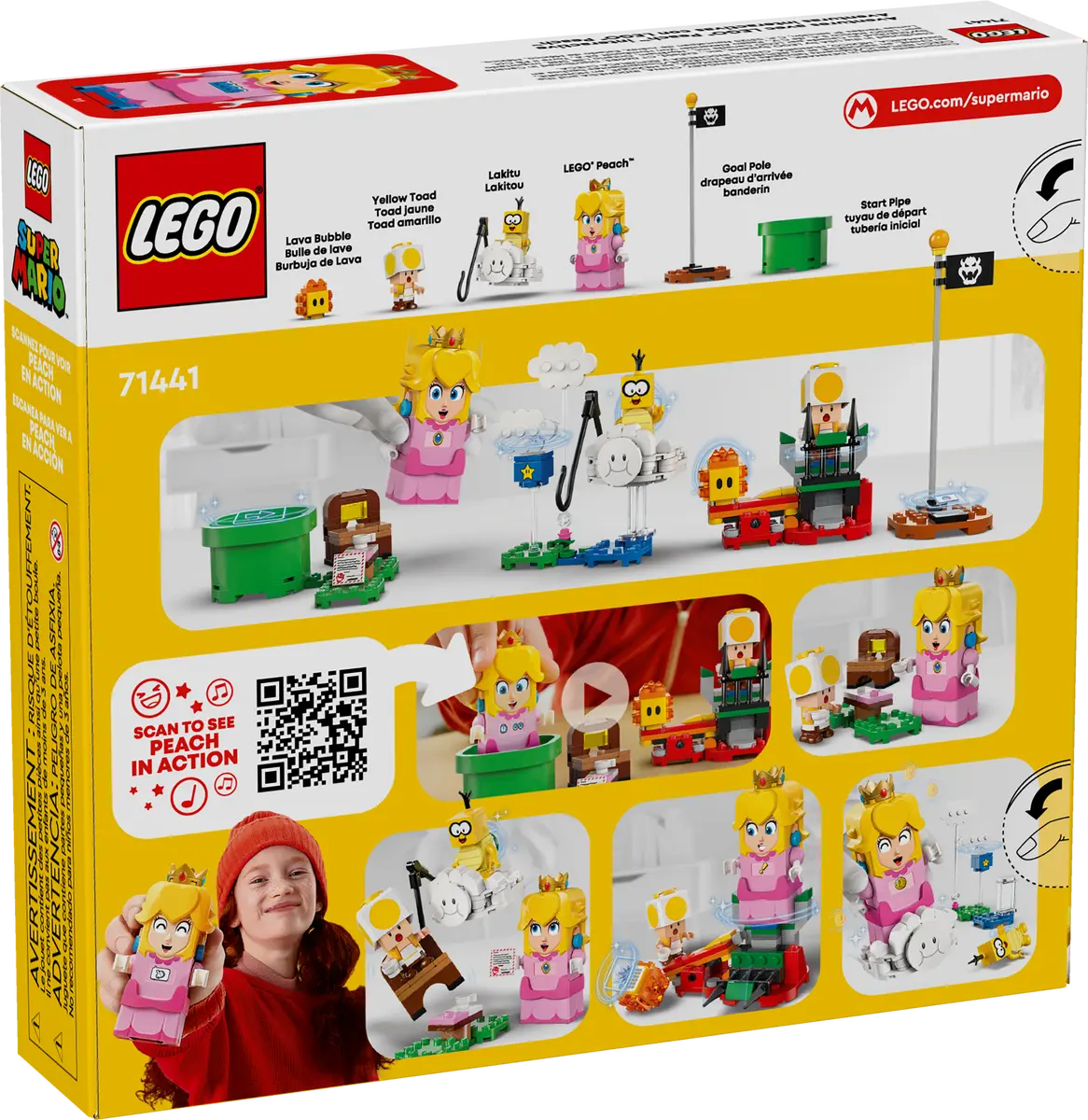 71441 Lego Super Mario™ Adventures with Interactive LEGO® Peach™ - 71441