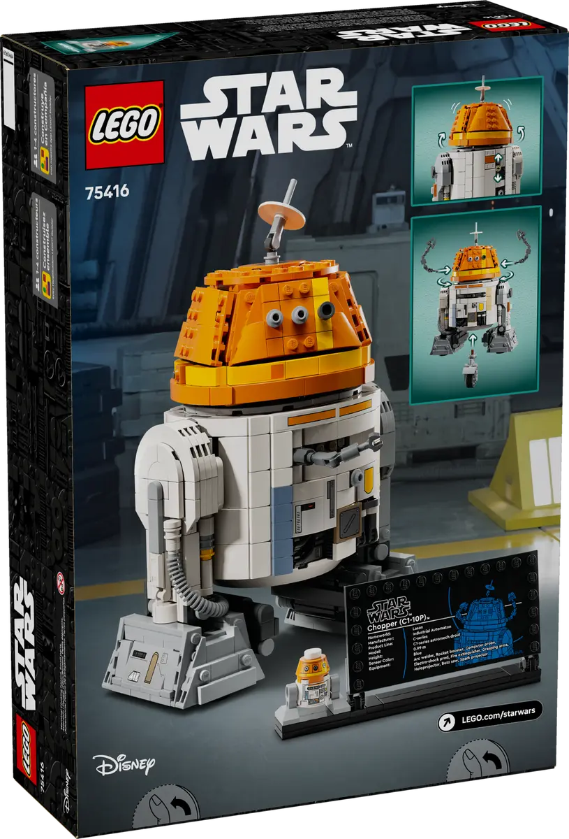 Lego Star Wars™ Chopper (C1-10P)™ Astromech Droid - 75416