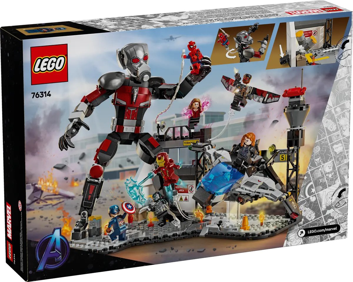 Lego Marvel Captain America: Civil War Action Battle - 76314