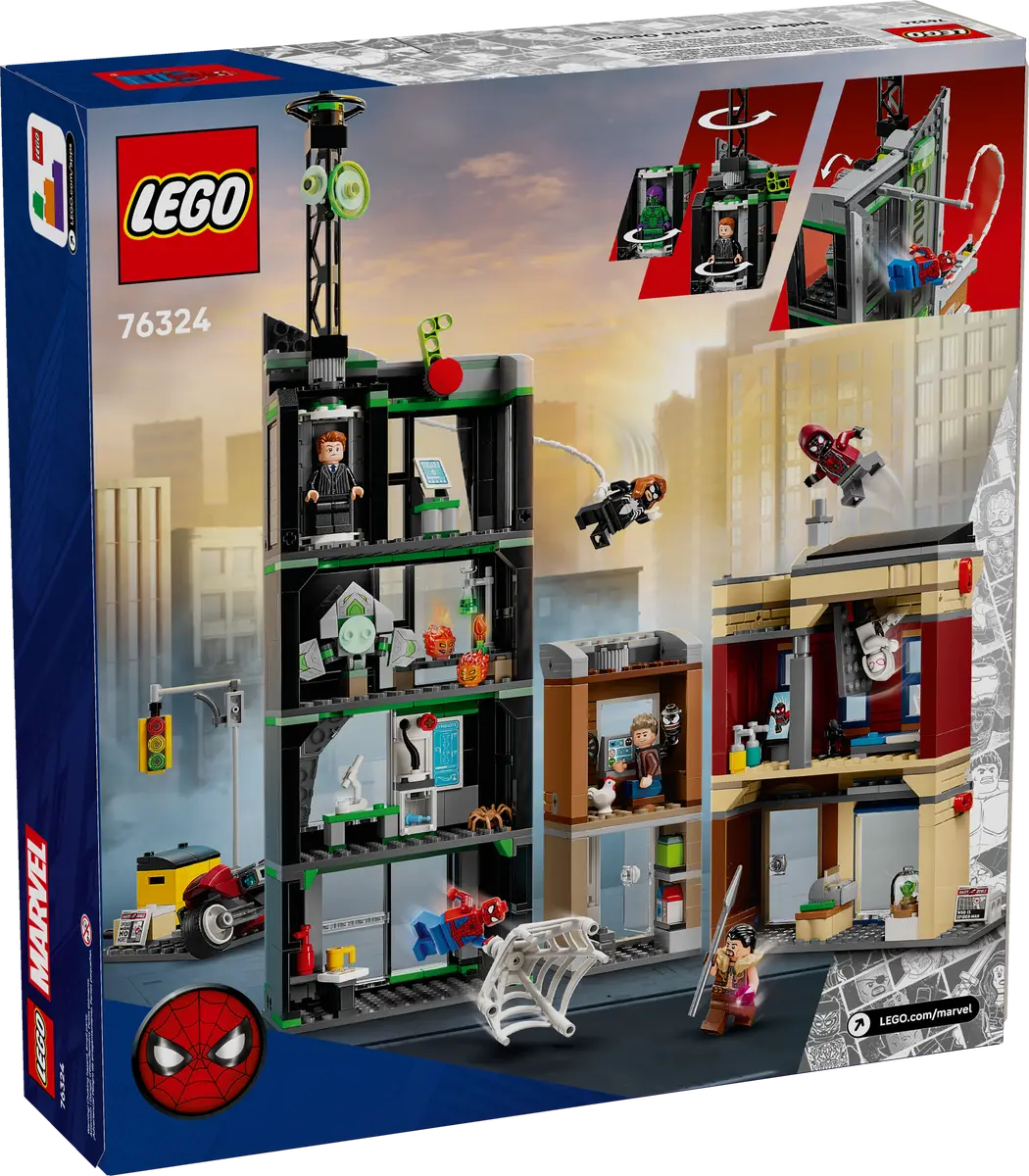 76324 Lego Marvel Spider-Man vs. Oscorp - 76324