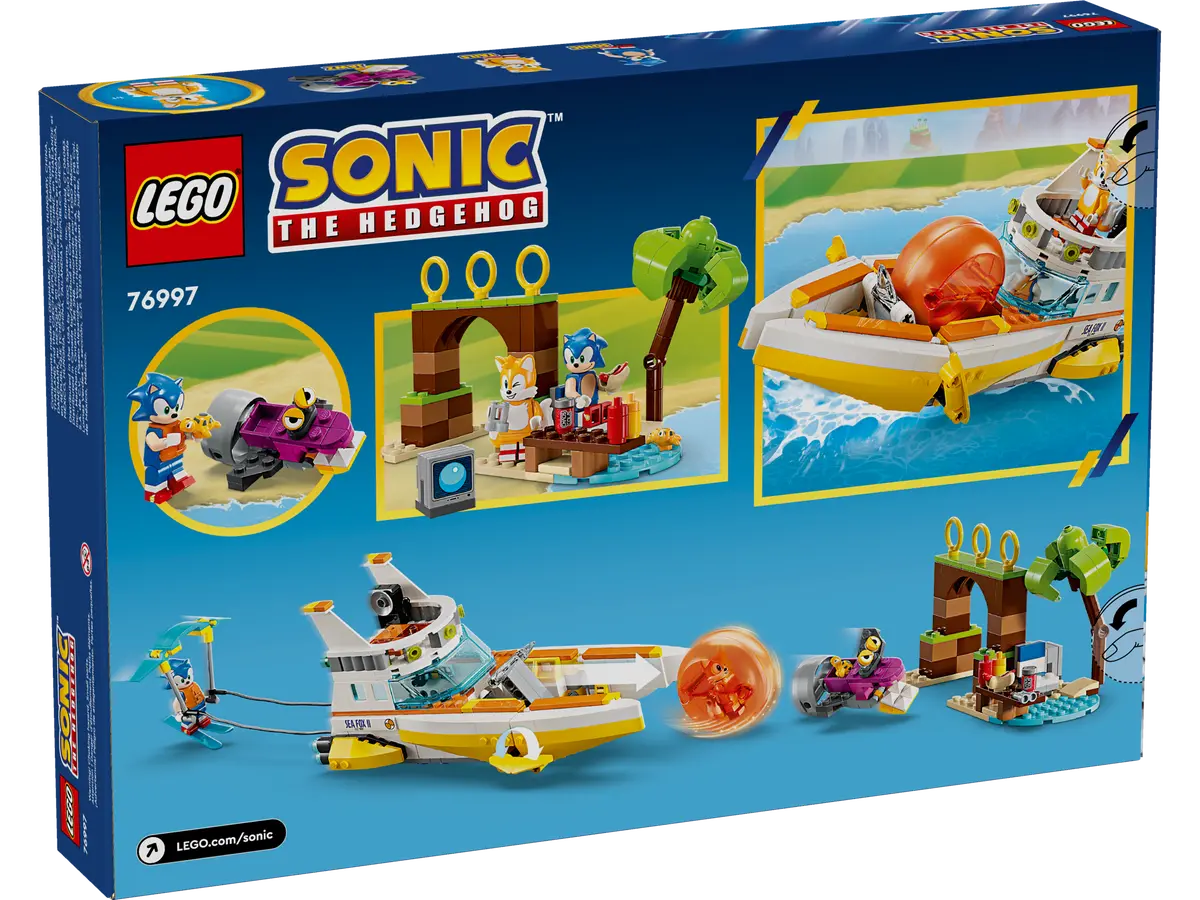 76997 Lego Sonic the Hedgehog™ Tails' Adventure Boat - 76997