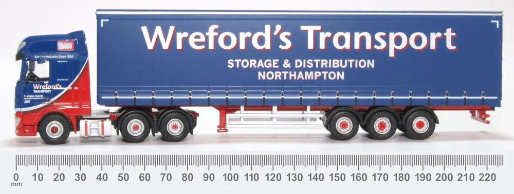 DAF XF Euro 6 Curtainside Wrefords