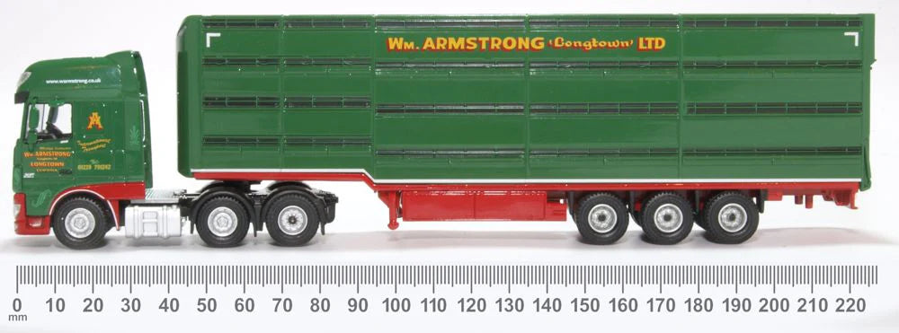 DAF XF William Armstrong Houghton Parkhouse Livestock Trailer