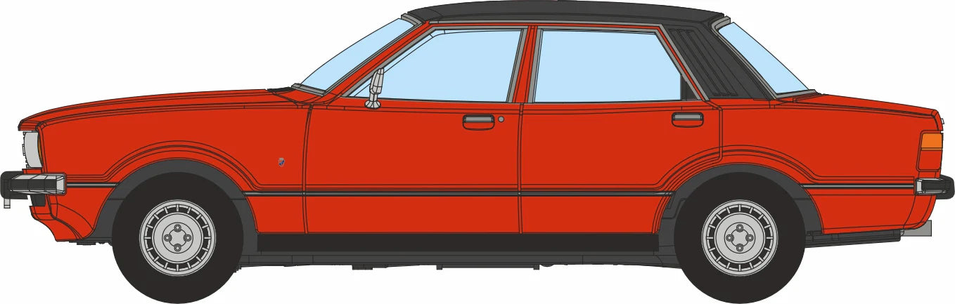 Ford Cortina Mk4 Venetian Red