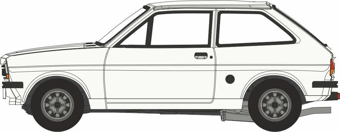Ford Fiesta Mk1 Diamond White