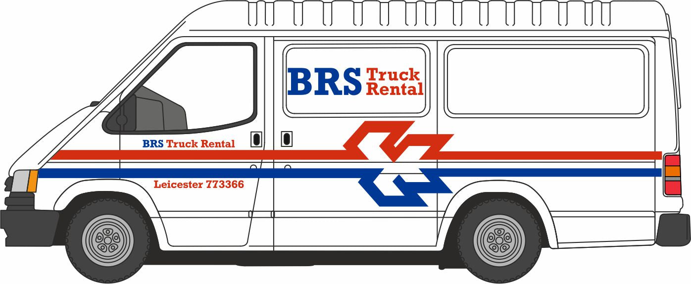 76FT3010 Ford Transit Mk3 BRS Truck Rental