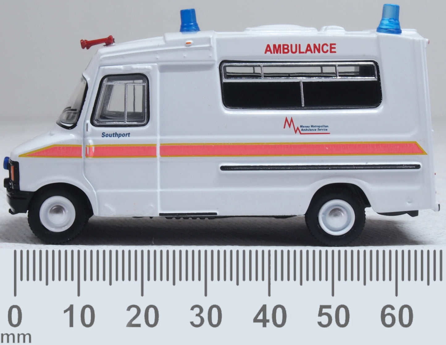 76HAN001 Bedford CF Hanlon Ambulance Merseyside Ambulance Service