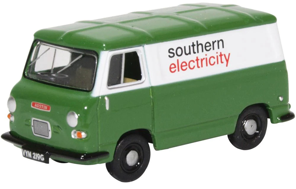 Oxford Diecast 76J4003 Austin J4 Van Southern Electricity – Rails