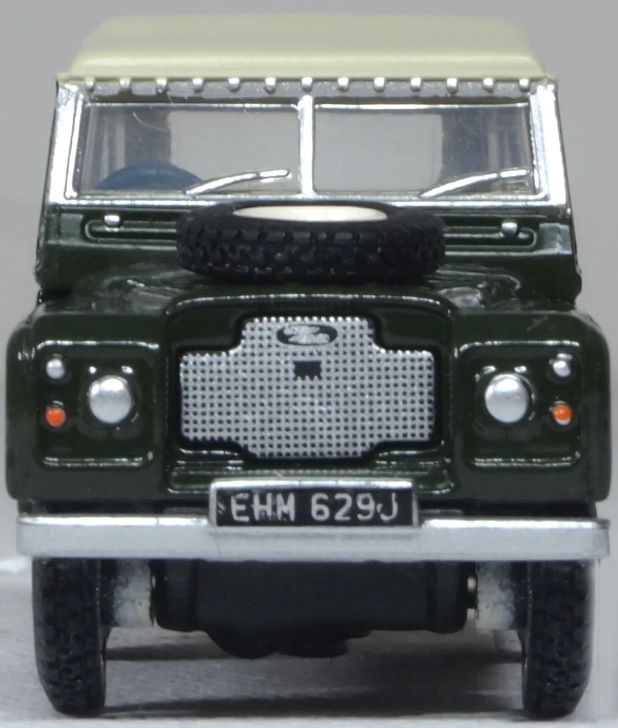 Land Rover Series 2A SWB Canvas Bronze Green