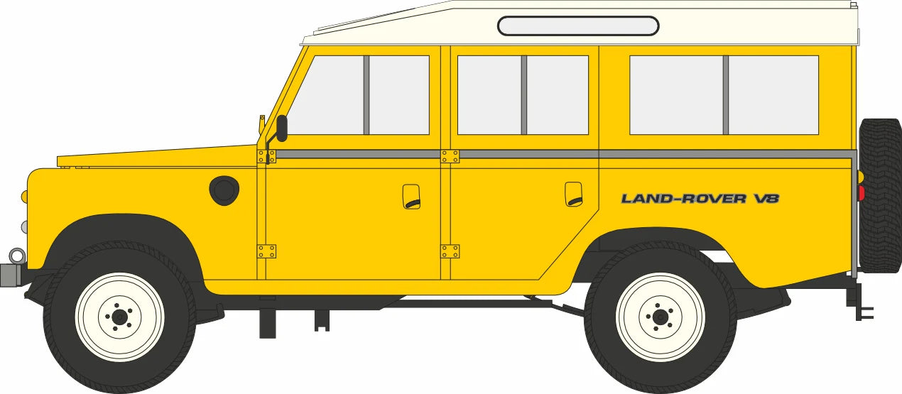 Land Rover Stage One V8 Inca Yellow