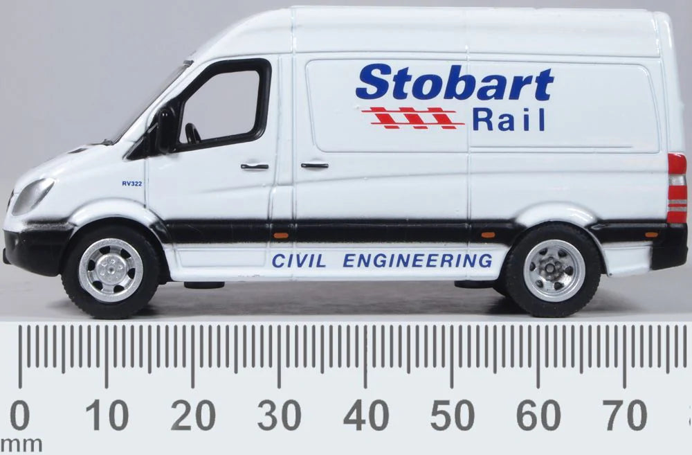 76MSV002 Mercedes Sprinter Van Stobart Rail