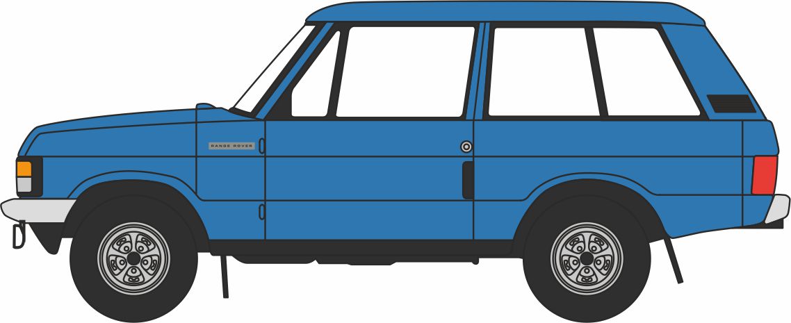 76RCL006 Range Rover Classic Tuscan Blue