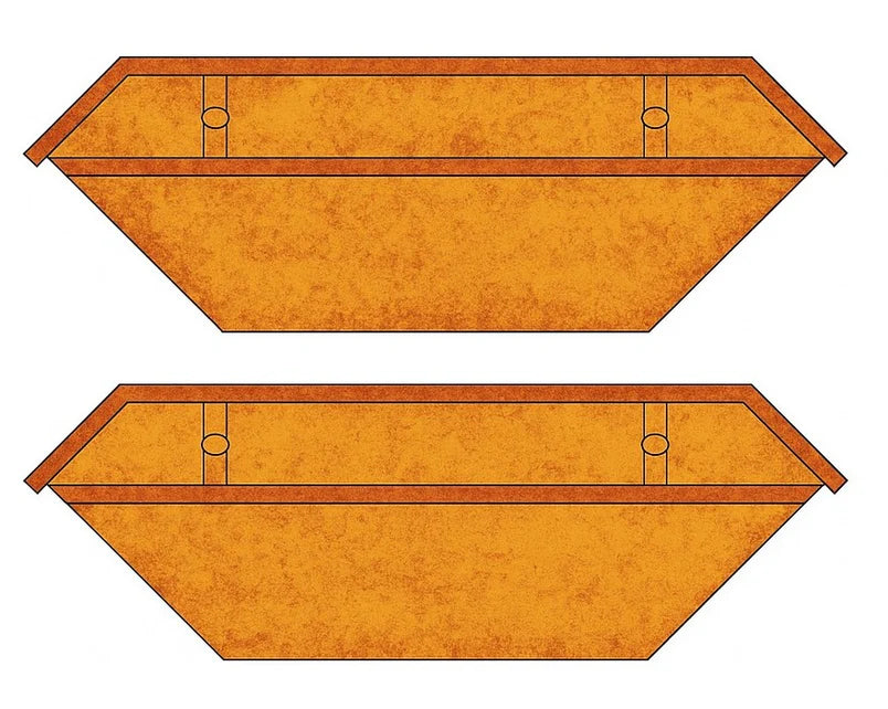 Skip Rusty Brown 2 Pack