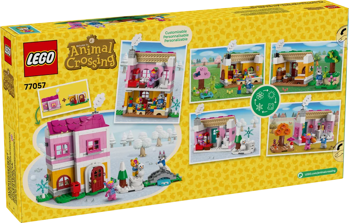 77057 Lego Animal Crossing™ Creative Houses: Seasons of Fun - 77057