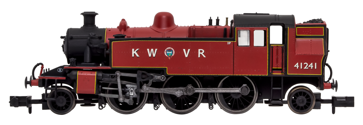 Ivatt 2-6-2T 41241 KWVR Lined Maroon