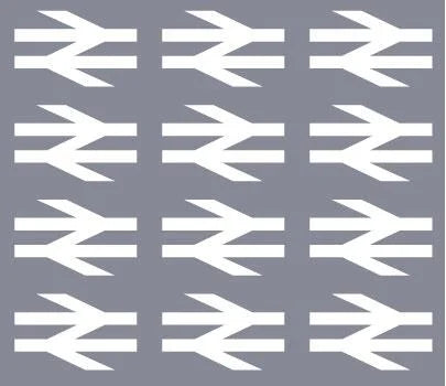 RT-7-1007 RAILTEC 7-1007 BR arrows: small white, suit Scottish 08s