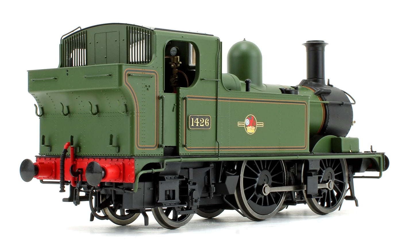 Pre-Owned 7S-006-023D 14xx Class BR L/Crest Lined Green 1426 Auto fitted Top feed - DCC Fitted