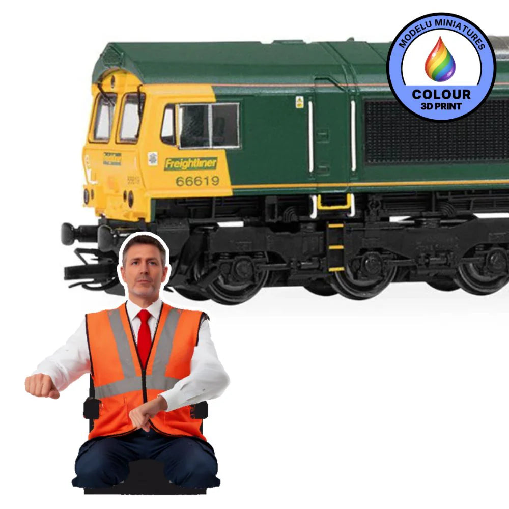 TT:120 Gauge Loco Specific Modern Crew x2 - Class 66