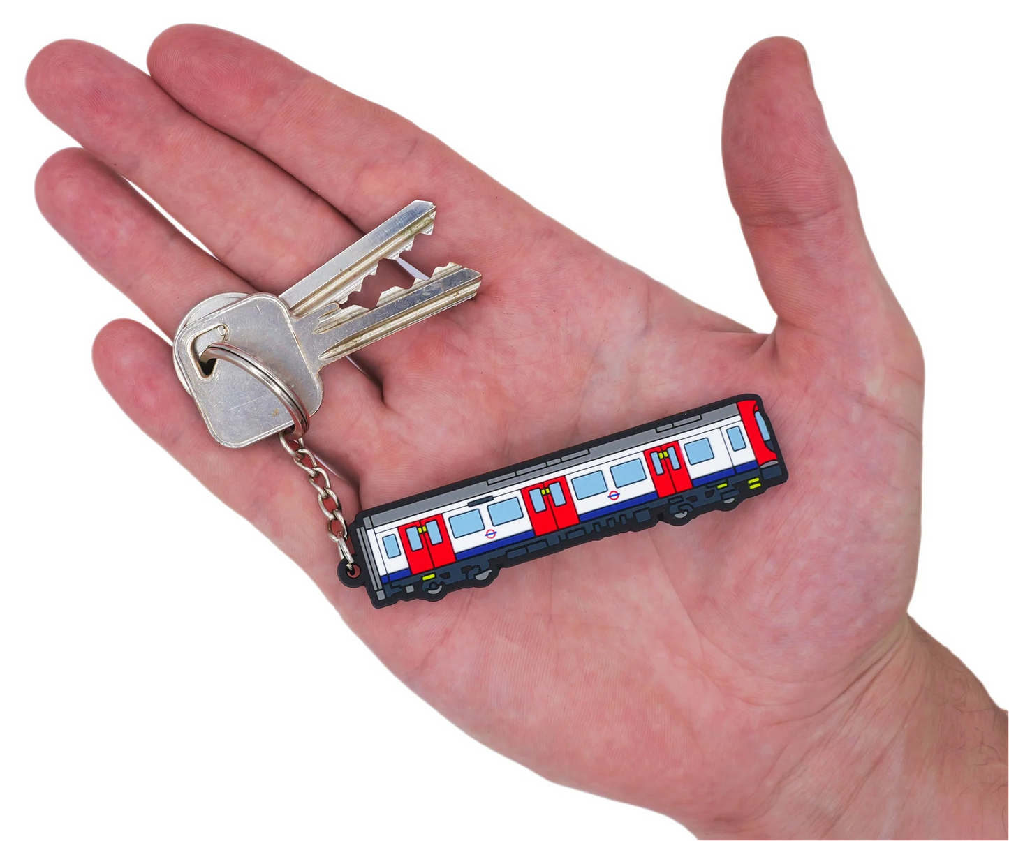 370948 Tube Train Keyring