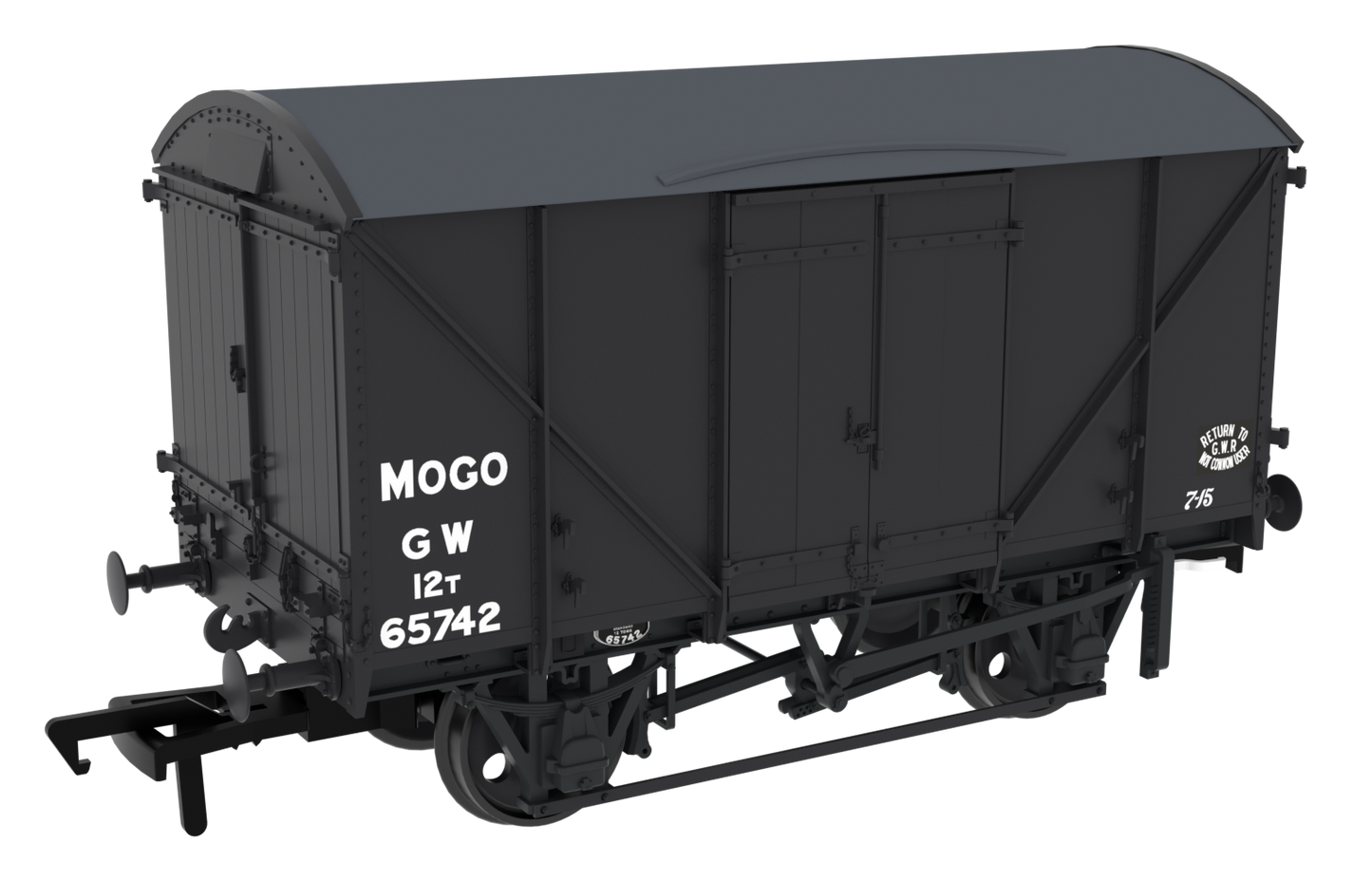 813305 Diagram G43 MOGO Van - No.65742 GWR Post-36 Grey