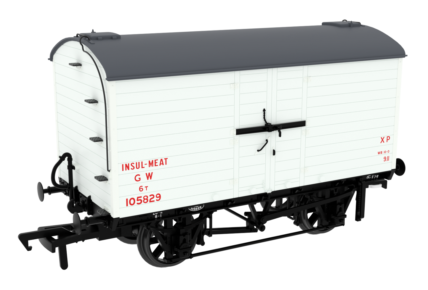 813904 Diagram X9 MICA - No.105829 GWR Post-36 White