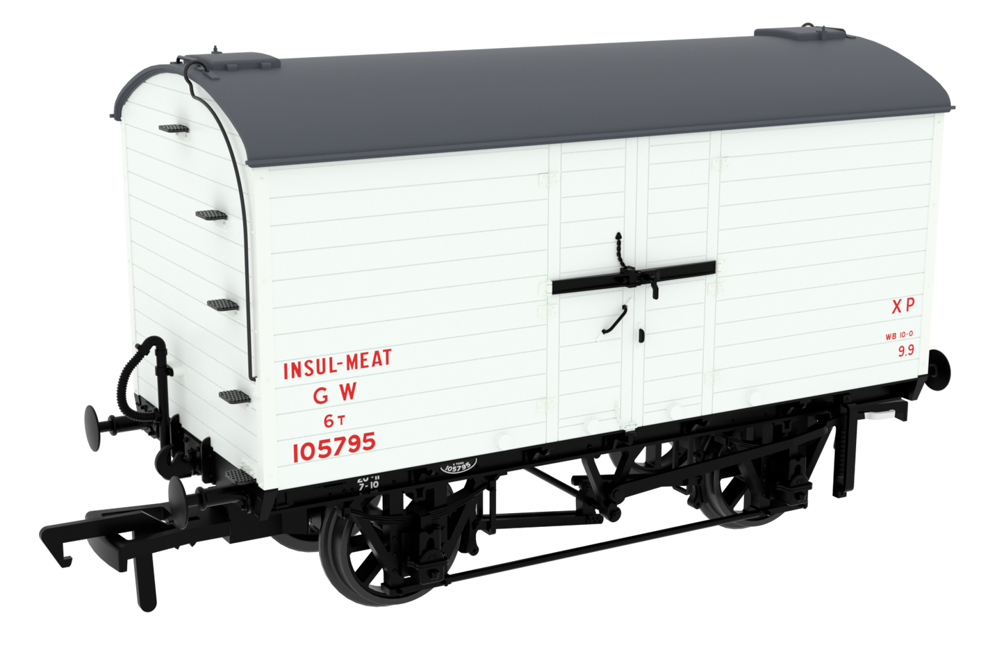 813906 Diagram X9 MICA - No.105795 GWR Post-36 White